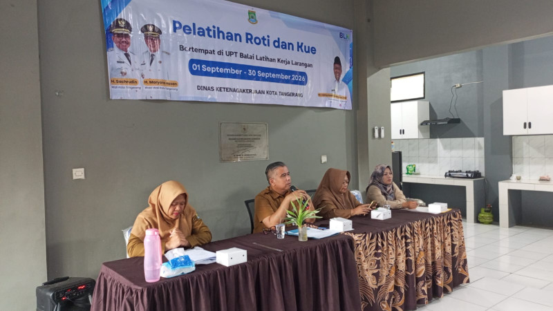 PEMBUKAAN PELATIHAN ROTI DAN KUE ANGKATAN KE 1 TAHUN 2026