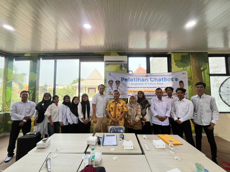Pelatihan Chatbot Angkatan ke-5 BLK Kota Tangerang
