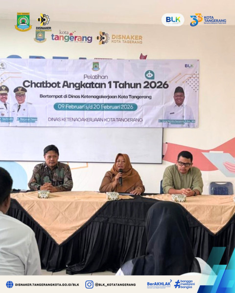 Pembukaan Pelatihan Chatbot Angkatan 1 2026