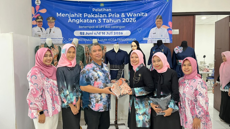PENUTUPAN PELATIHAN MENJAHIT ANGKATAN 3 DAN 4 TAHUN 2026