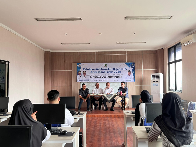 Pembukaan Pelatihan Artificial Intelligence (AI) Angkatan 1 Tahun 2026