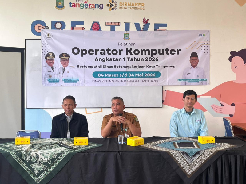 PENUTUPAN PELATIHAN OPERATOR KOMPUTER ANGKATAN 1 TAHUN 2026
