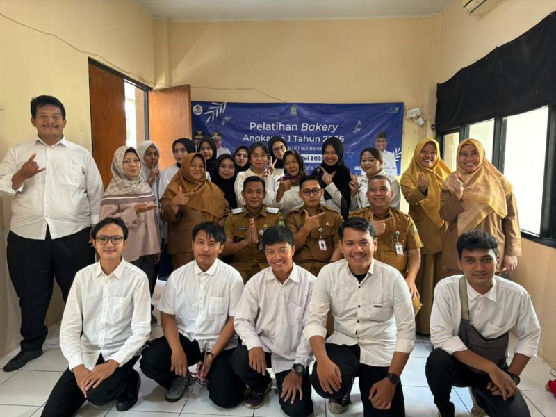 pembukaan pelatihan Penyiapan Bahan Roti (Bakery) Angkatan 1 Tahun 2026