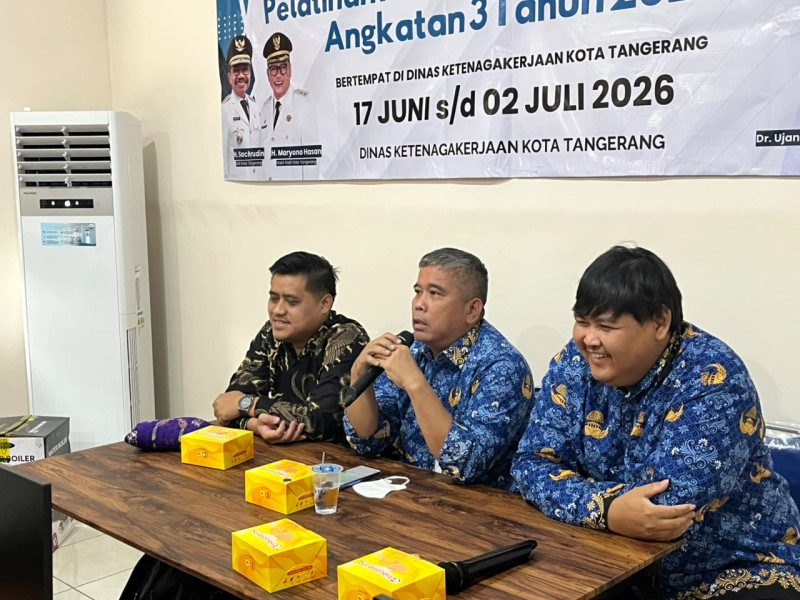 Pembukaan Pelatihan Artificial Intelligence (AI) Angkatan 3 Tahun 2026 di BLK Kota Tangerang