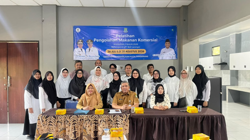 Penutupan Pelatihan Makanan Komersial Angkatan 1 Tahun 2026