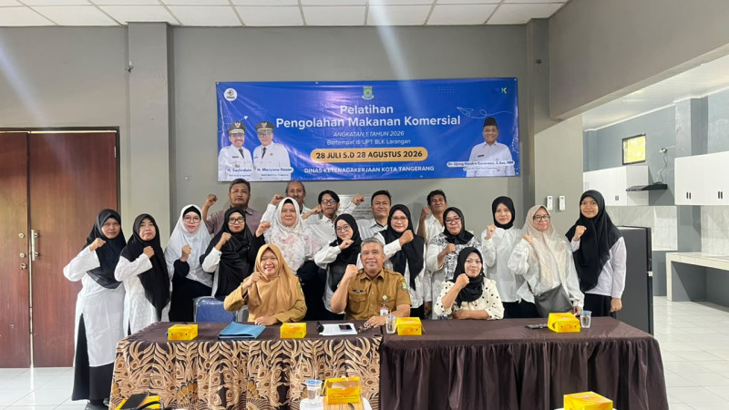 Pembukaan Pelatihan Makanan Komersial Angkatan 1 Tahun 2026